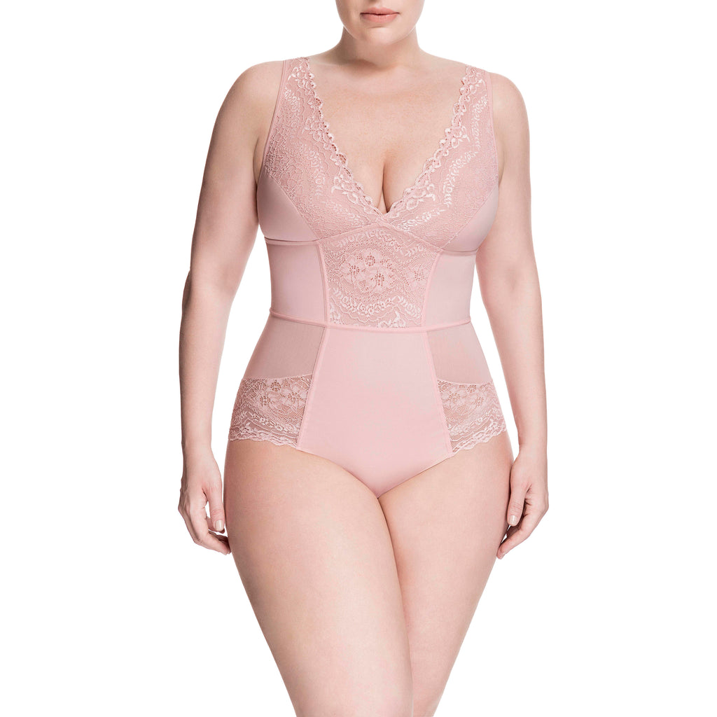 Squeem - Sheer Allure, Women's Slimming Shapewear Tulle Bodysuit at   Women's Clothing store
