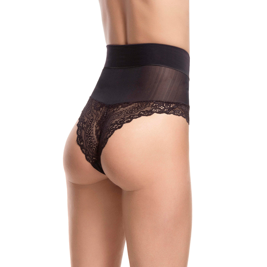 Plus Size Lace Mid Waist Spanx Everyday Shaping Panties Sexy