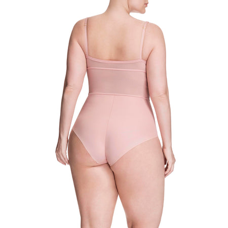 Squeem Women's Brazilian Flair Mid Waist Thong in Pink, Size Large -  ShopStyle Shapewear